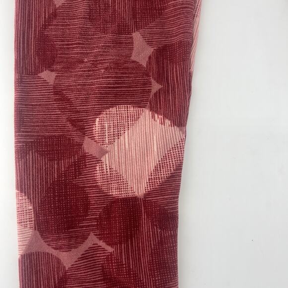 Lularoe Leggings Women One Size 2-10 Red Pink Hearts Valentines Comfy Stretchy - Picture 5 of 8